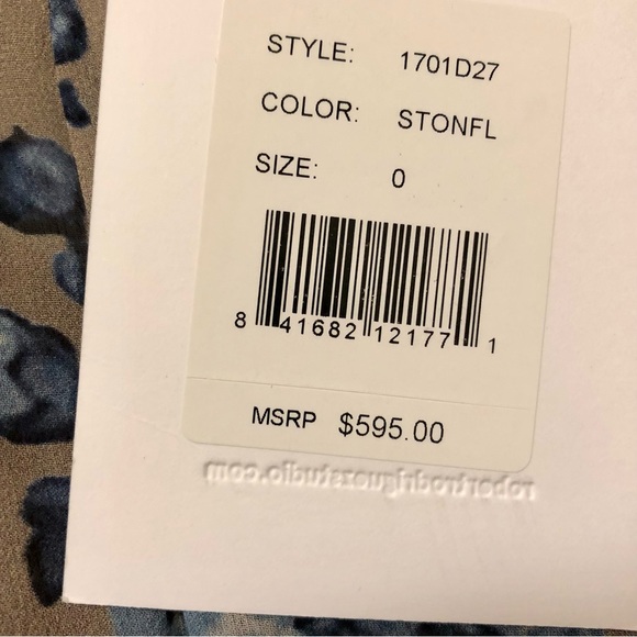 NWT Robert Rodriguez Ready To Wear Collection 2017 Floral Silk Prairie Dress - Picture 6 of 16